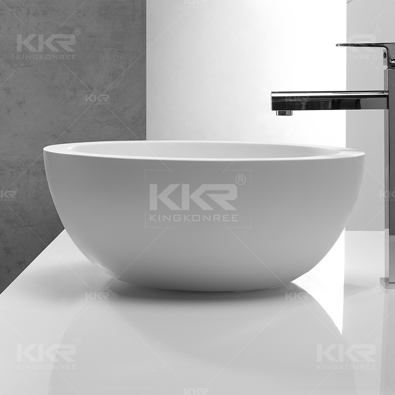 Waschbecken Badezimmer Harz Stein Becken KKR-1501 von China Hersteller